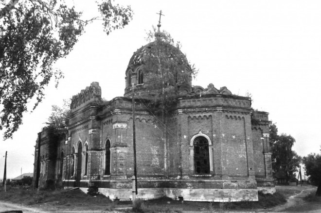 Сергиевский храм. фото 1986 года